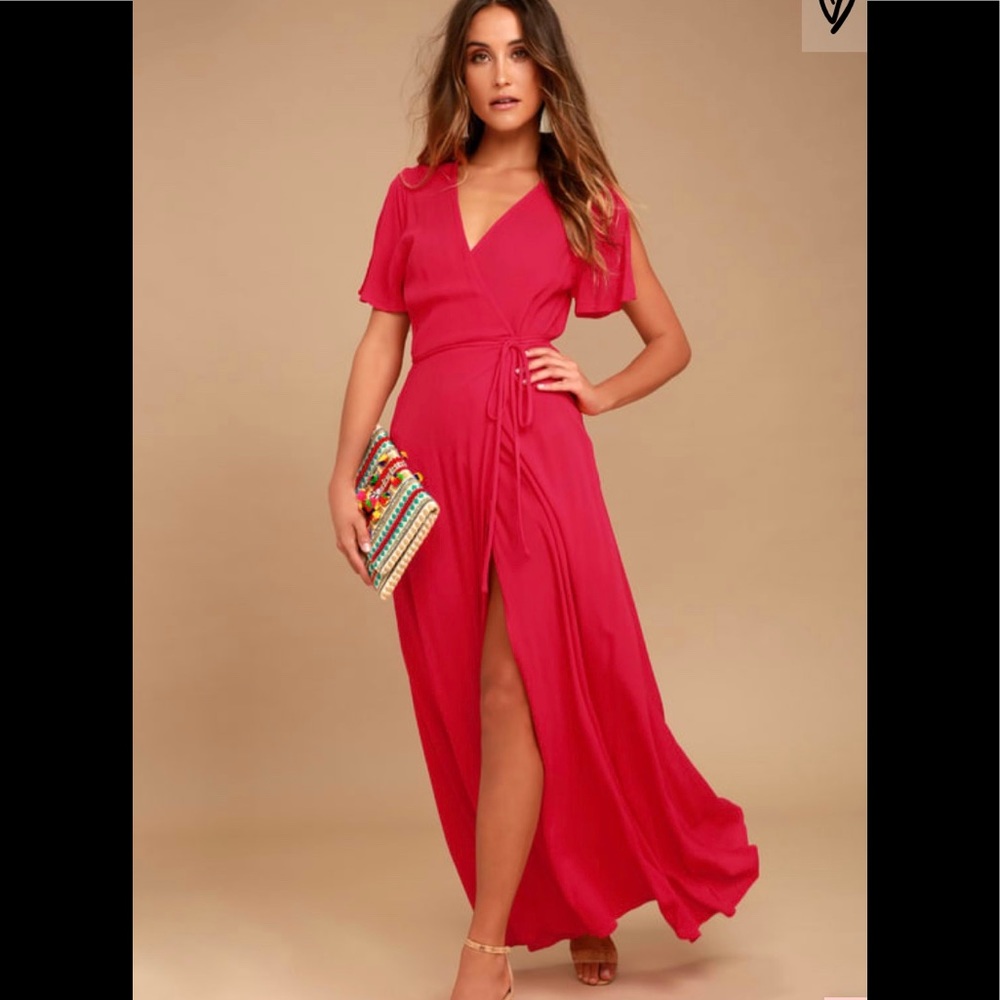 Young Fabulous & Broke ruffled maxi dress